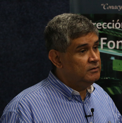 Dr. Jose Sosa Lopez director regional de Conacyt 4