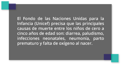 causas muerte unicef