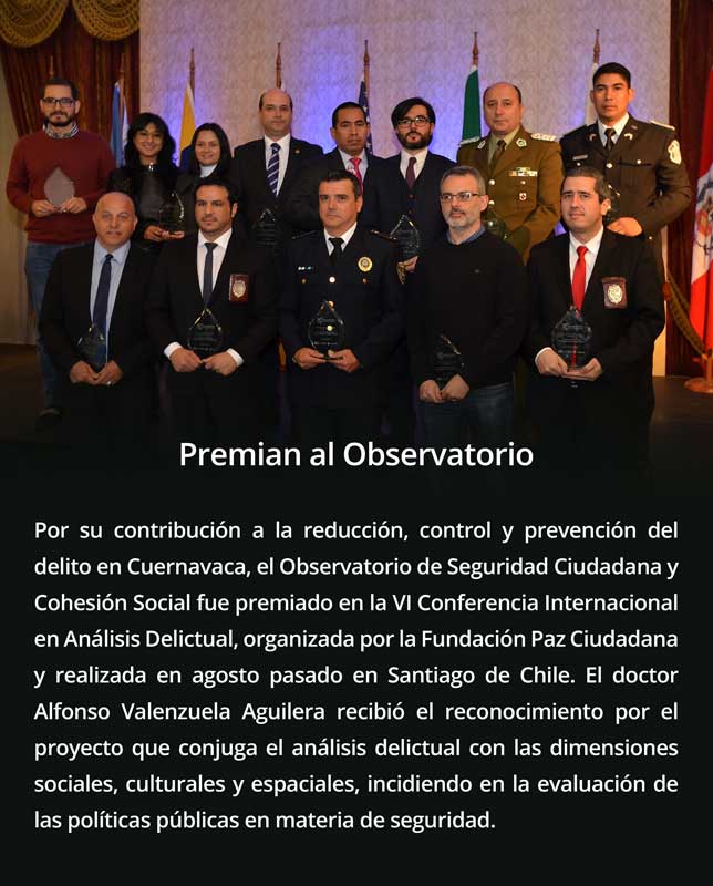 premian al observatorio