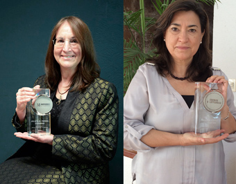 julieta fierro y Susana Lopez premios