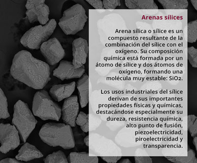 Arenas silices microscopio1916