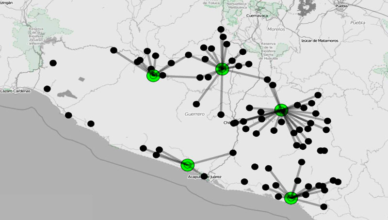 mapa dengue